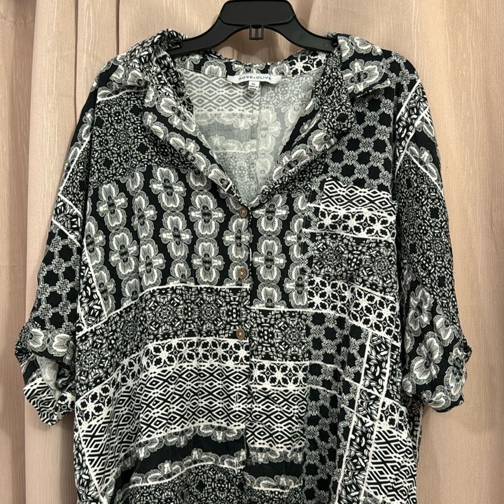 Vintage Cropped Shirt